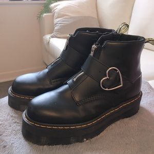 Doc Martens X Lazy Oaf Limited Edition Heart Boot